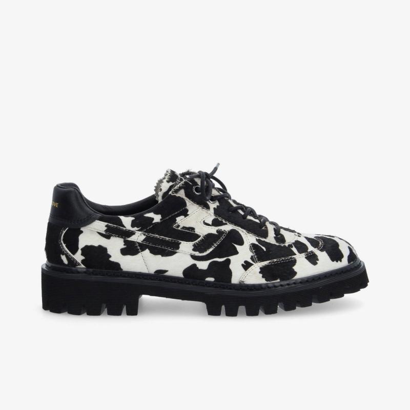 MYSEN CITY M - PONY COW - WHITE/BLACK